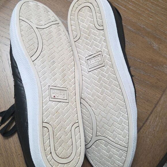 Converse Cons KA3 Black Kenny Anderson Leather Sneakers 12M/13.5W Size - Picture 9 of 10